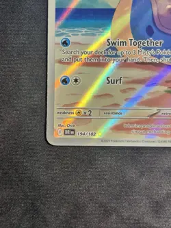 Misty's Lapras 194/182 Illustration Rare Destined Rivals Pokemon NM FAST SHIP!!! - Image 5