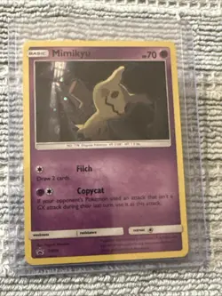Pokemon TCG Mimikyu SM99- Black Star Promo Sun and Moon- LP/NM - Image 1