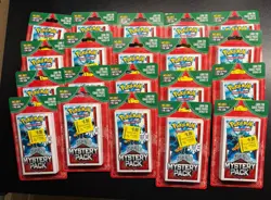 Pokemon Walmart Holiday Mystery Pack Seeded Chase 1:10 Sealed Lot Of 20 - Image 1