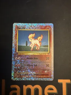 Pokemon Legendary Collection Reverse Holo Ponyta #87 [Damaged] - Image 1