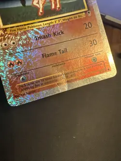 Pokemon Legendary Collection Reverse Holo Ponyta #87 [Damaged] - Image 3