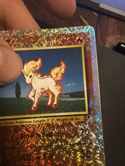 Pokemon Legendary Collection Reverse Holo Ponyta #87 [Damaged] - Image 4