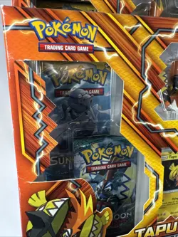 Pokemon Tapu Koko Figure Collection Box Sealed Holo TCG - Lot Of 3 Brand New - Image 2