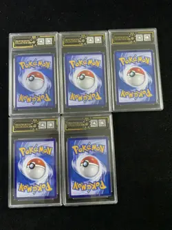 Pokemon S.CHN CBB1C 07 02/09 Captain Pikachu Poke Ball OCD 10 Pristine Lot*5 m63 - Image 2