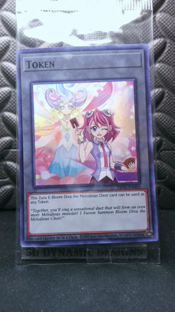 | Yugioh Token: Zuzu and Bloom Diva the Melodious Choir TKN5-EN003 NM 🔥 | - Image 1