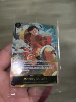 Carte Monkey D. Luffy P-075 P 2 Personnage Leader One Piece JCC - Image 3