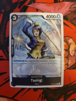 One Piece TCG Tournament Pack Vol. 4 Tashigi ST06-006 - Image 1