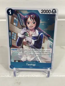 One Piece Tashigi (OP06-050/239) OP06 Wings of the Captain NM FOIL - Image 1