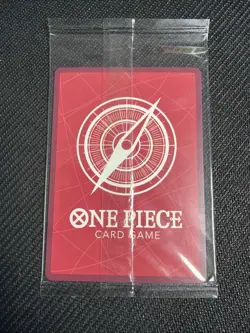 Roronoa Zoro L Par OP01-001 Promo Gold Text LECAFIG Sealed ONE PIECE Japanese - Image 2