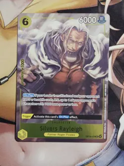 Rayleigh OP14 R The Azure Sea's Seven One Piece Dash Pack Promo Foil Ship 1 Day - Image 1
