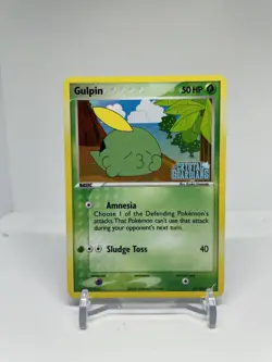 Gulpin 33/100 2006 EX Crystal Guardians Pokemon Card Reverse Holo - NM - Image 1