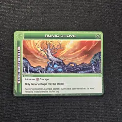Chaotic TCG Dawn Of Perim Runic Grove Common Card 226/232 - Image 1
