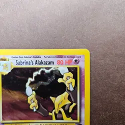 Sabrina's Alakazam 16/132 Pokemon Gym Challenge Holo Rare Card - MP - Image 3