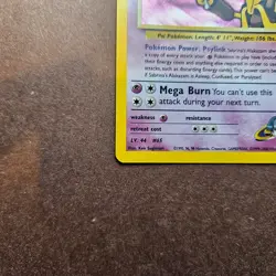 Sabrina's Alakazam 16/132 Pokemon Gym Challenge Holo Rare Card - MP - Image 4
