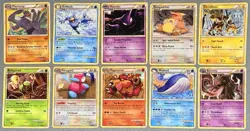 Pokemon HGSS Triumphant Regular Vintage RANDOM CARD LOT 10 NM/VLP 💎 (NO DUPES) - Image 1