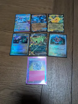 Pokemon TCG SV Prismatic Evolutions Mixed Lot of 7 ex/Pokeball Cards NM/M - Image 1