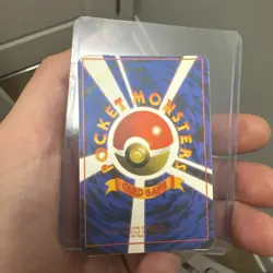 Vintage Dark Jolteon Pokemon Pocket Monster Prism Vending Sticker Card 1990s - Image 2