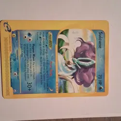 Pokemon Suicune Aquapolis 037/147 Rare Regular 70HP English TCG Card 2002 - Image 3