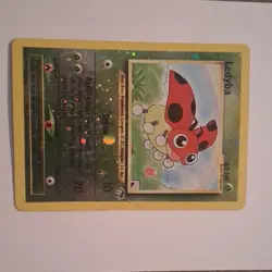 Pokemon Ledyba 07/18 Southern Islands Reverse Holo Promo Basic TCG Card English - Image 2
