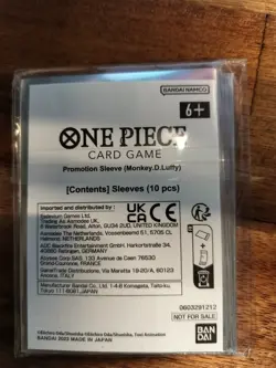 One Piece Card Game Luffy Don Championship Promo Sleeves 50ct - Image 3