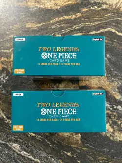One Piece Card Card ENGLISH OP-08 Two Legends Booster Box X2 ENGLISH - Image 3