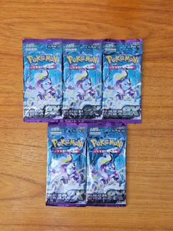 15 Packs Pokemon Card Korean Waifu Set [Clay Burst+Violet ex+Battle Partners]#1 - Image 4