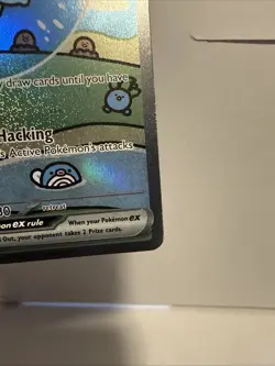 Mew EX 232/091 Bubble Mew Holo Card Sv: Paldean Fates Sir Near Mint NM Condition - Image 3