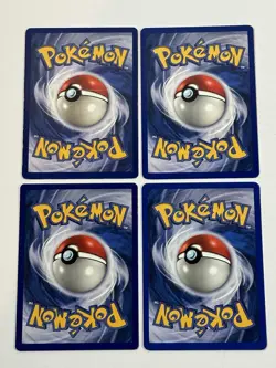 Vintage Lot Of 4 Shadowless Legendary Collection Pokemon Cards - Image 2