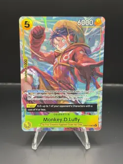 Monkey.D.Luffy (Illustration Box Vol.3) OP07-109 One Piece Promotion Cards Foil - Image 1