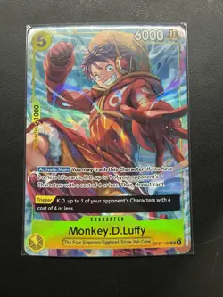 Monkey.D.Luffy (Illustration Box Vol.3) OP07-109 One Piece Promotion Cards Foil - Image 1