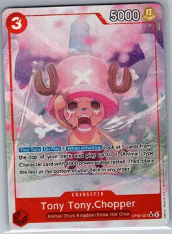 Tony Tony.Chopper Alt Art OP08-007 Two Legends - One Piece Card Game - NM - Image 1