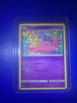 2018 Pokemon, McDonald's Promos, #5/12 Slowpoke, Holo Promo Card TCG - Image 1