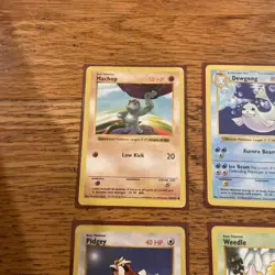 Base Set Shadowless Pokemon Card Lot Of 6- LP 1999 WOTC Pokemon - Image 2