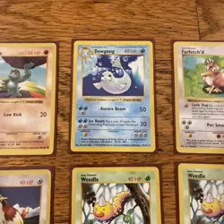 Base Set Shadowless Pokemon Card Lot Of 6- LP 1999 WOTC Pokemon - Image 3