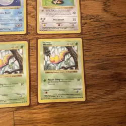 Base Set Shadowless Pokemon Card Lot Of 6- LP 1999 WOTC Pokemon - Image 5