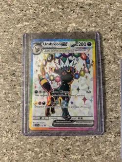 Pokemon Umbreon ex 176 & Espeon ex 175 promo Holo Tera Cards SVP EN 2025 - Image 3