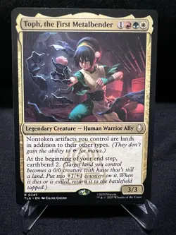 Custom Budget EDH Feat. Toph, the First Metalbender ( White Red Green) - Image 1