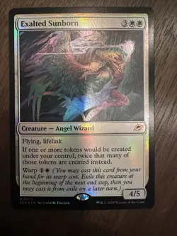 Exalted Sunborn : MTG *FOIL* Edge of Eternities #0015 / NM - Image 1
