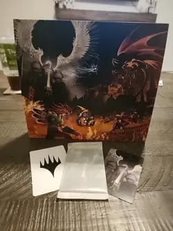 6 Art Cards MTG Final Fantasy IX The Siege Of Alexandria Scene Box Set + Easel - Image 5