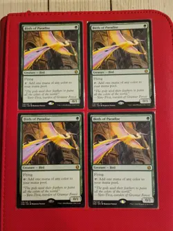 Magic: The Gathering Birds of Paradise x4 Creature Conspiracy Wizards Green Eng. - Image 1