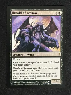 1x MTG Herald of Leshrac - Coldsnap (CSP) #62 - Magic the Gathering - Image 1