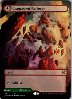 Cragcrown Pathway (Borderless) R Secret Lair Series 16 NM FOIL - Image 2
