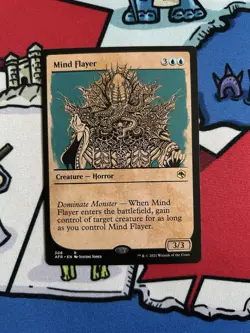 Mind Flayer x1 Mtg Rulebook Showcase Adventures in the Forgotten Realms - Image 1