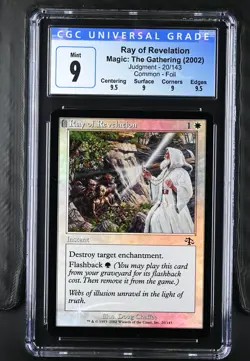 RAY OF REVELATION Judgment Foil C CGC 9 Q++ MTG [Nostalgium] - Image 1