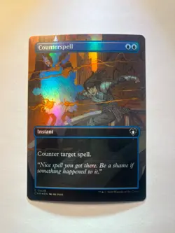 Counterspell (Borderless) Commander Masters Foil - Image 1