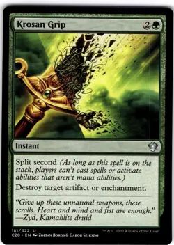 MTG Krosan Grip Commander 2020 Uncommon #181 - Image 1