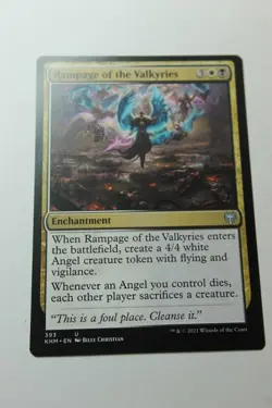 MTG Rampage of the Valkyries x1- -Kaldheim-Lightly Played - Image 1