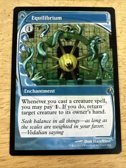 MTG 1x Equilibrium 162 Mystery Booster 2 Future Sight Magic the Gathering x1 NM - Image 1