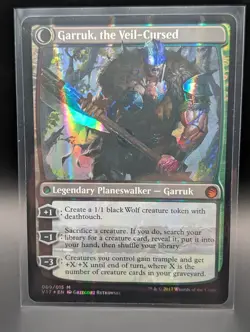 MTG - Garruk Relentless / Garruk, the Veil-Cursed - V17 9 - FOIL - NM - Image 2