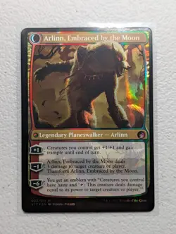 MTG - Arlinn Kord / Arlinn, Embraced by the Moon - FOIL - V17 3 - NM - Image 2